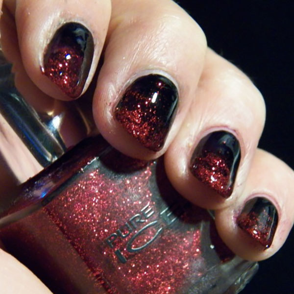 Fashionable duo: two-color manicure as a trend of winter 2016-2017