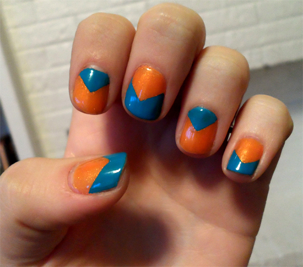 Fashionable duo: two-color manicure as a trend of winter 2016-2017