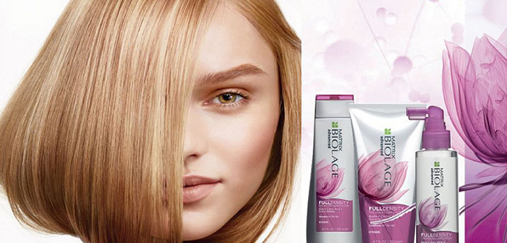 Know-how for lifeless hair: new items Matrix Full Density