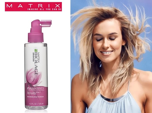 Know-how for lifeless hair: new items Matrix Full Density