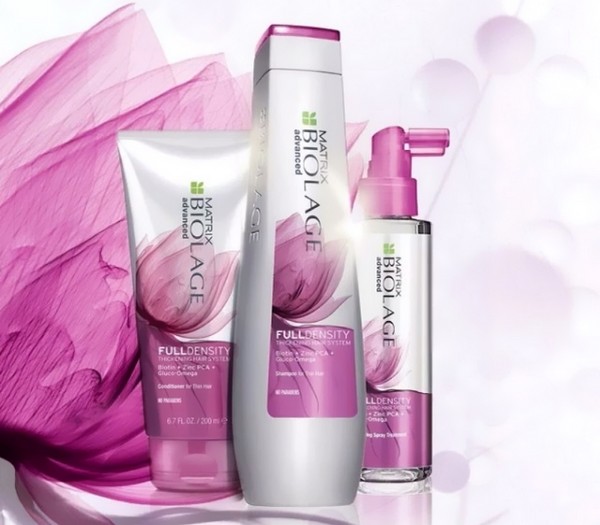 Know-how for lifeless hair: new items Matrix Full Density