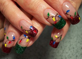 New Year's manicure 2011 New Year's manicure 2011
