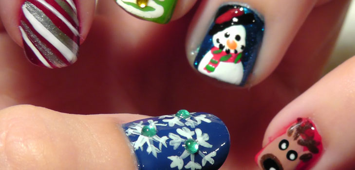 New Year's manicure: the most fashionable nail design for the New Year 2015