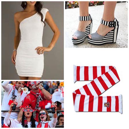 Dressed in the style of the World Cup