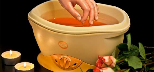 Paraffinotherapy at home