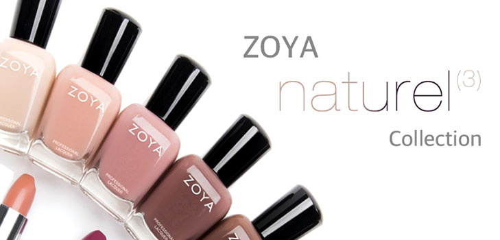 Pastel manicure by Zoya: a collection of varnishes Naturel 3 Spring 2017