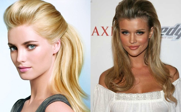 Hairstyles for long hair at home