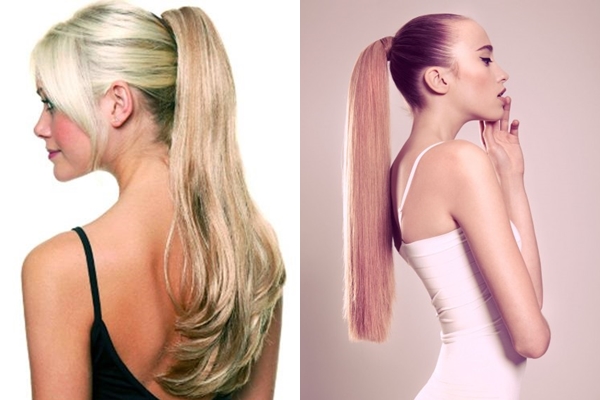 Hairstyles for long hair at home