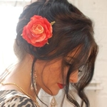 Hairstyles with flowers 2013