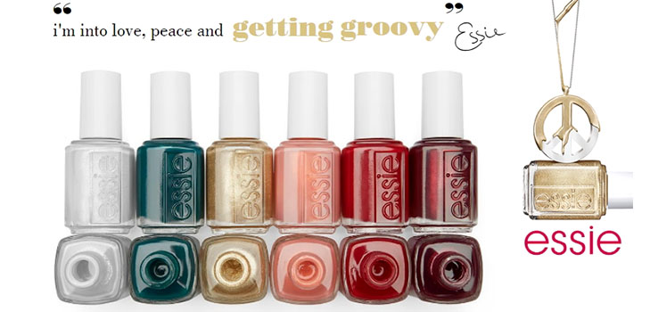 Retro-extravaganza: a festive collection of varnishes Essie Getting Groovy