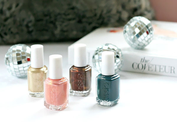 Retro-extravaganza: a festive collection of varnishes Essie Getting Groovy