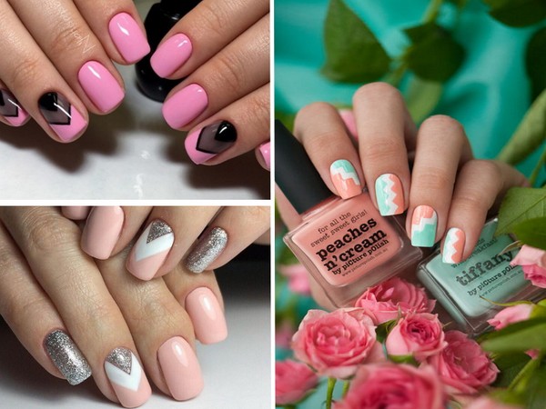 Pink manicure - the current summer trend