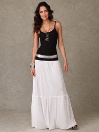With what to wear a long skirt With what to wear a long skirt
