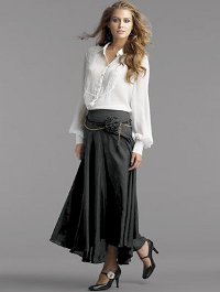 With what to wear a long skirt With what to wear a long skirt