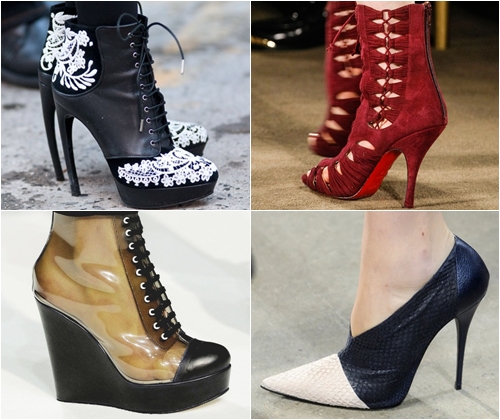 Fashionable ankle boots spring-summer 2013