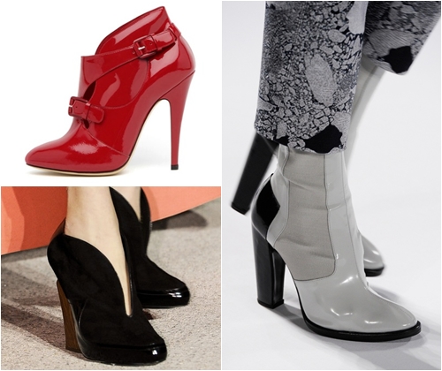 The most fashionable ankle boots spring-summer 2013, photo