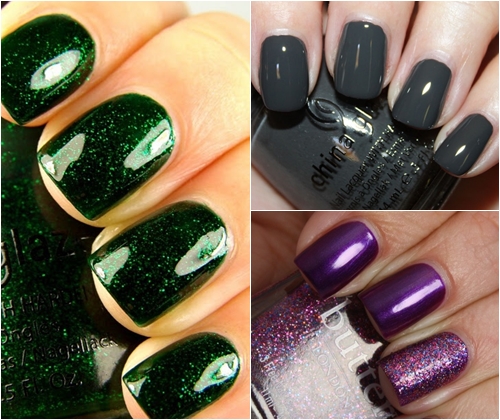 Fashionable Varnish for Nails Winter 2013