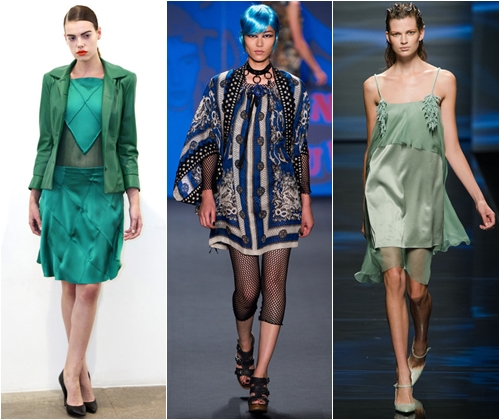 Fashionable silhouettes spring-summer 2013