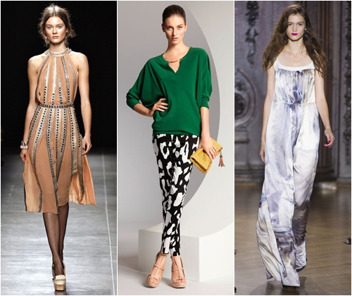 The most fashionable silhouettes spring-summer 2013, photo