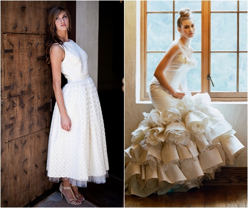 Fashionable wedding dresses 2013
