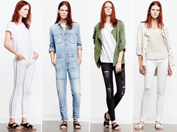 The most fashionable women's jeans spring-summer 2013 (photo)