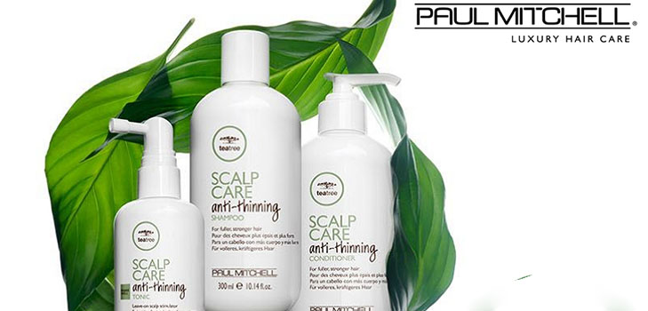 Hair strength from roots to tips: Paul Mitchell Tea Tree Scalp Care series