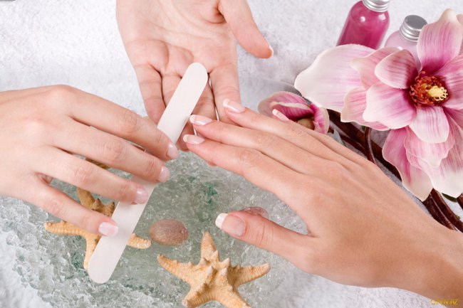 Spa manicure