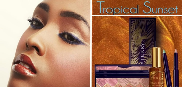 Warm summer glow: decorative collection By Terry Tropical Sunset