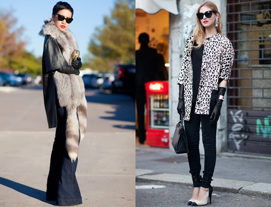 Style lessons: what to wear long gloves with, photo
