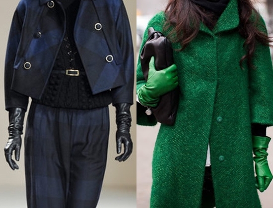 Style lessons: what to wear long gloves with, photo