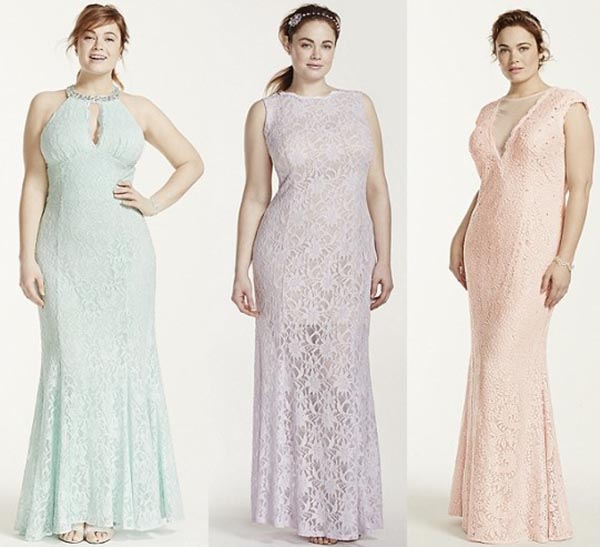 Beautiful evening dresses for fat women