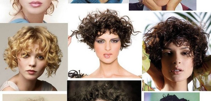 Evening hairstyles on the square