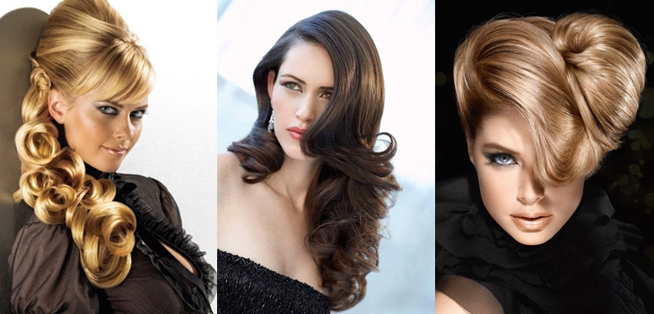 Evening hairstyles with their own hands