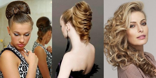 Ideas of evening hairstyles with their own hands on long hair
