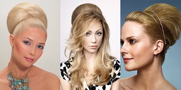 Ideas of evening hairstyles with your hands on medium hair