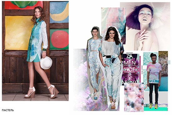 Pastel sensuality and luxury