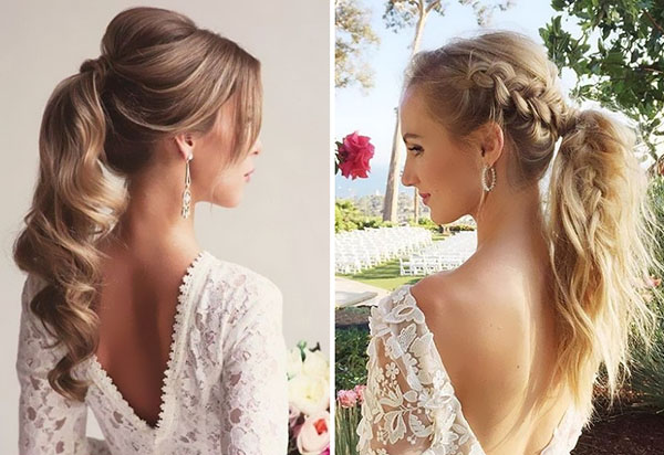 Feminine tail: three topical styling options