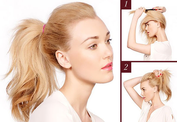 Feminine tail: three topical styling options