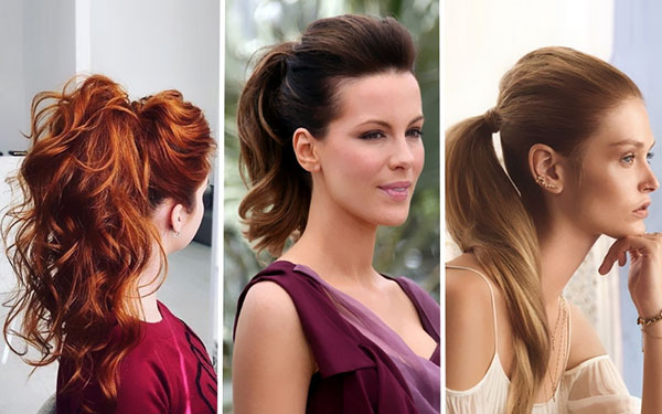 Feminine tail: three topical styling options