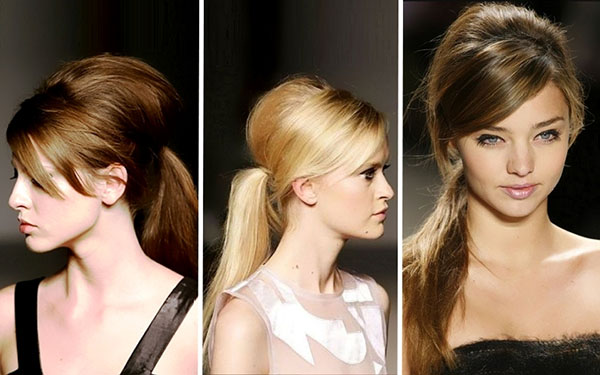 Feminine tail: three topical styling options