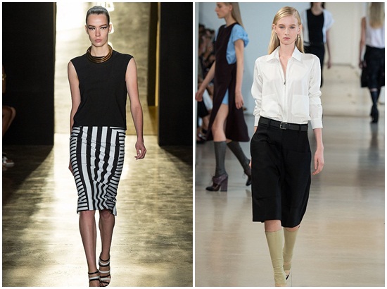 With what to wear a pencil skirt in 2015, photo. Tips for stylists to choose a fashionable pencil skirt