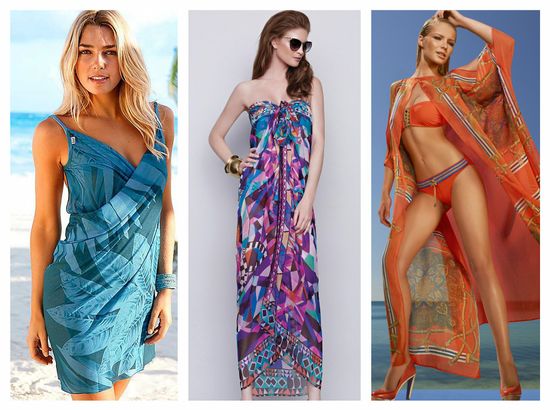 Stylish beach sarafans and pareo 2016: trendy summer styles