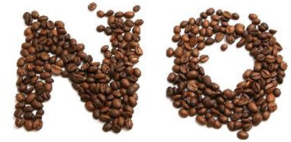 Recommendation No. 6: less caffeine