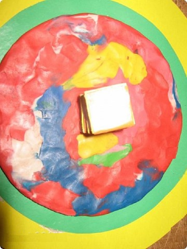 Applique on February 23, own hands