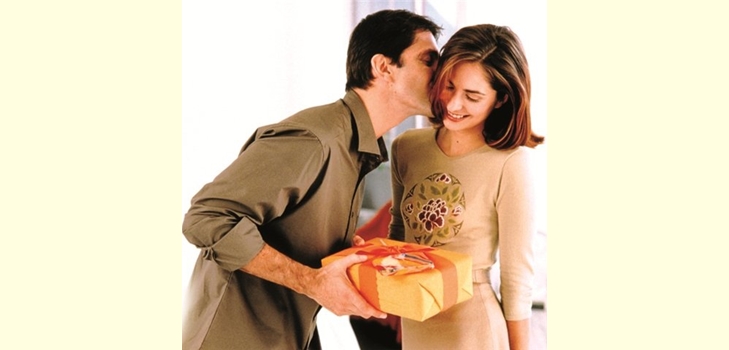 Gift to his wife on March 8