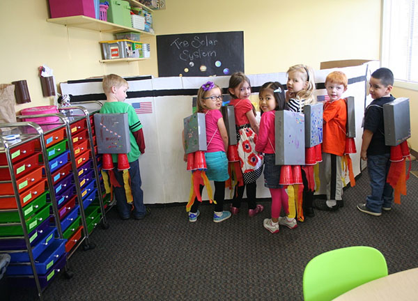 Cosmonautics Day at school