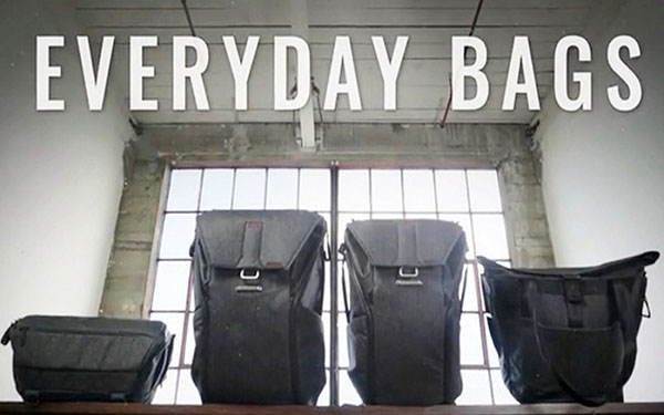 For everyone: universal bags from Peak Design