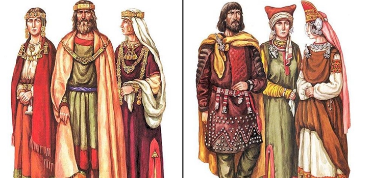 Ancient Rus clothes