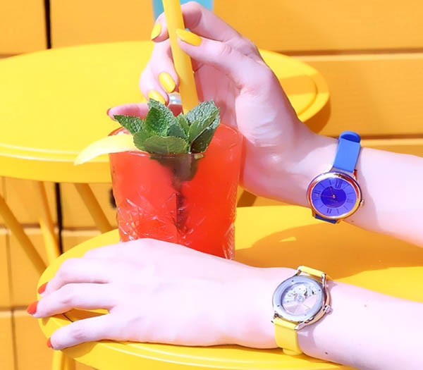 Fireworks colors: watch novelties Fabergé Flirt
