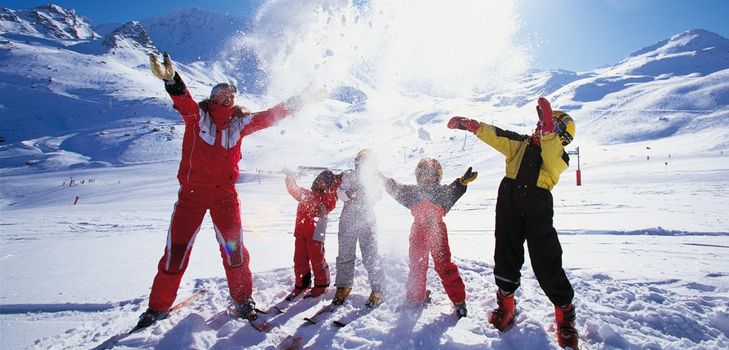 Mountain-skiing resorts of Russia